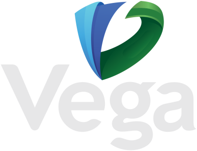 Logo do Residencial Vega Novo Hamburgo em versão branca